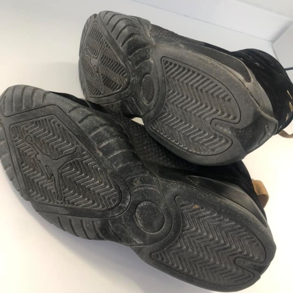 Jordan Lift off basketball shoes Black/metallic gold size 10 Mens - Picture 9 of 10